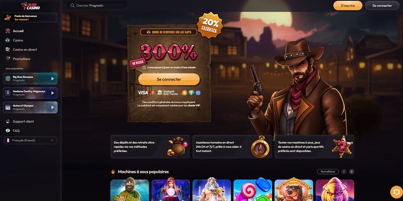 Madcasino paiement à France